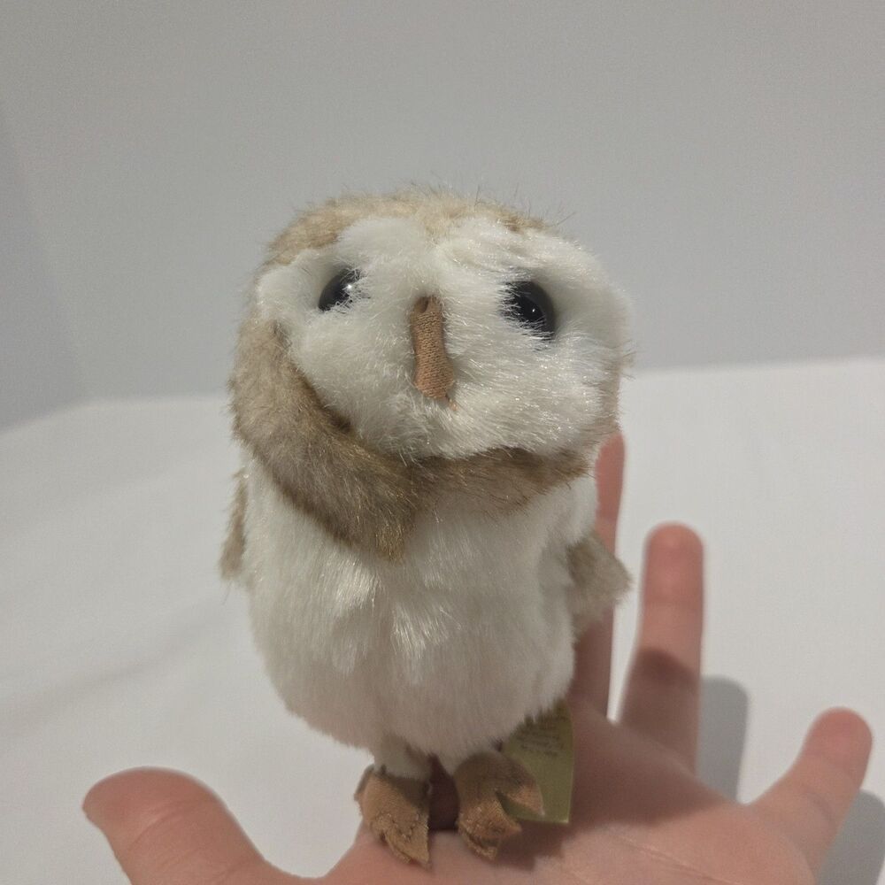 Folkmanis Puppets #2645 - Mini Barn Owl Finger Puppet